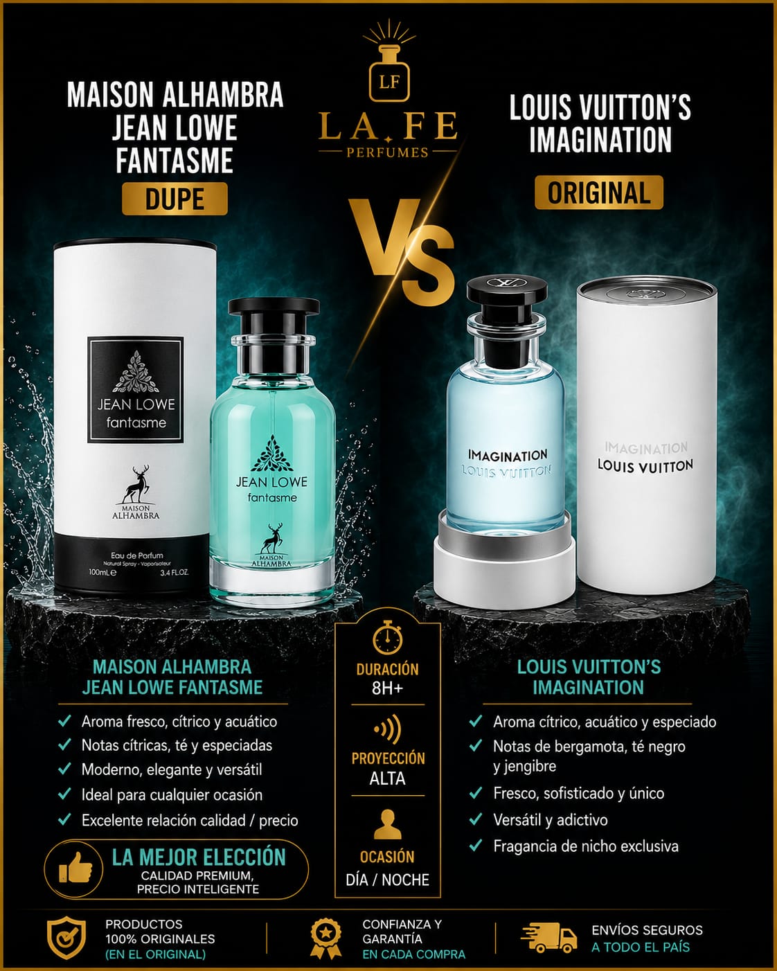 Maison Alhambra Jean Lowe Fantasme Men 100ml EDP